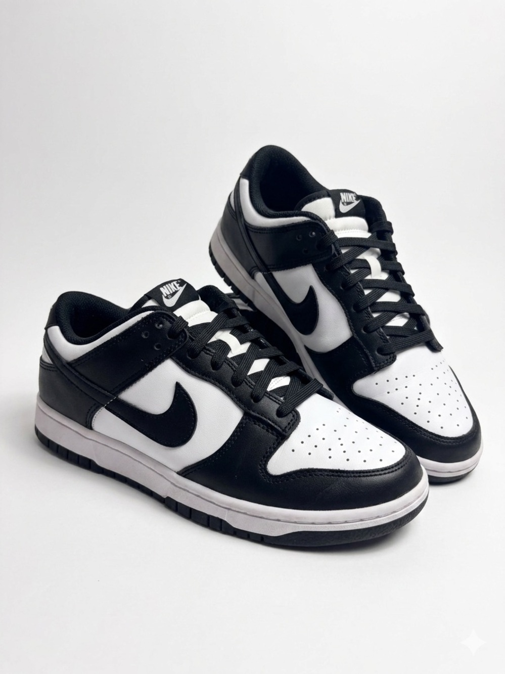 Nike Dunk Low Retro 'Panda' Black & White | Women's Size 10